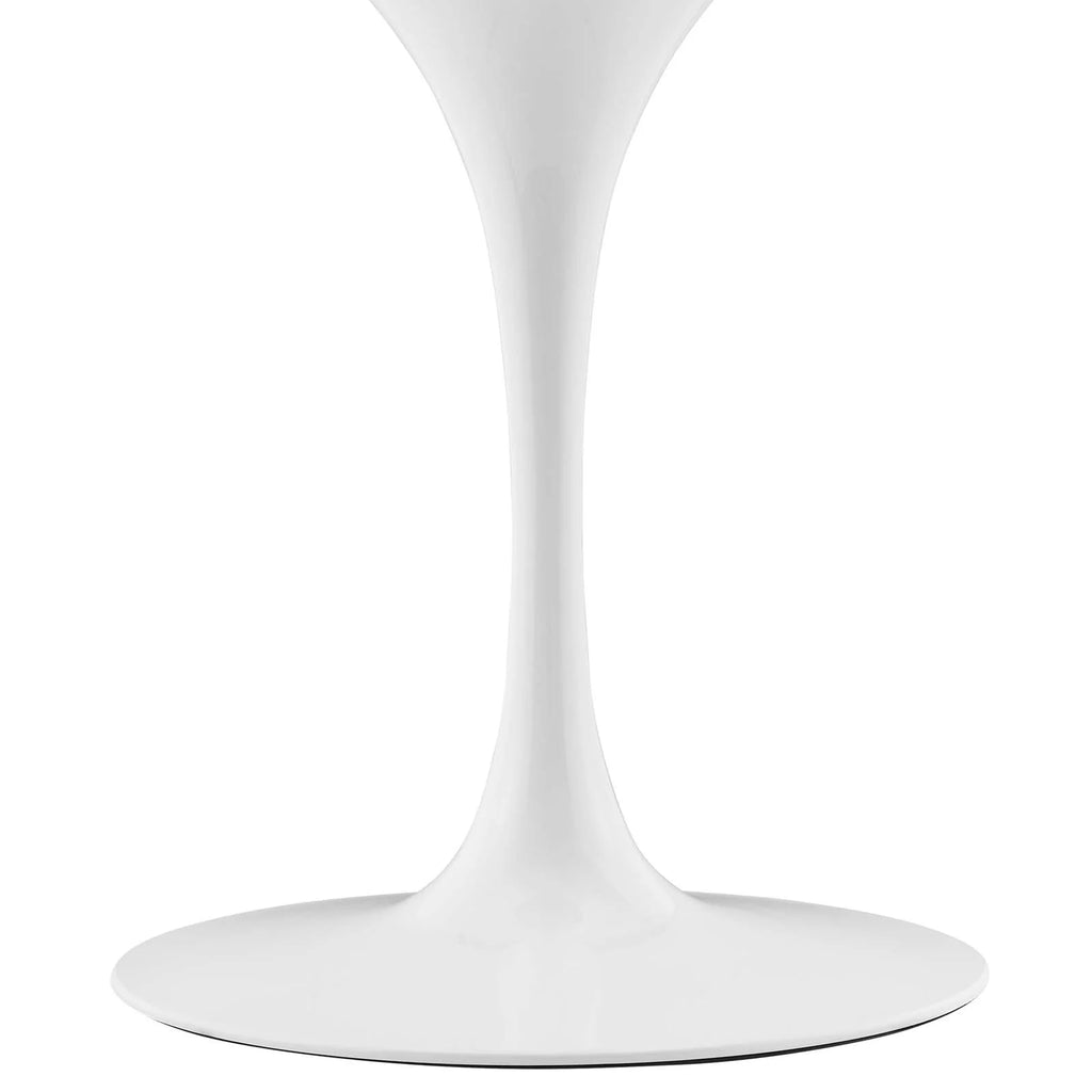 Round Natural Brown Wood Dining Table H684