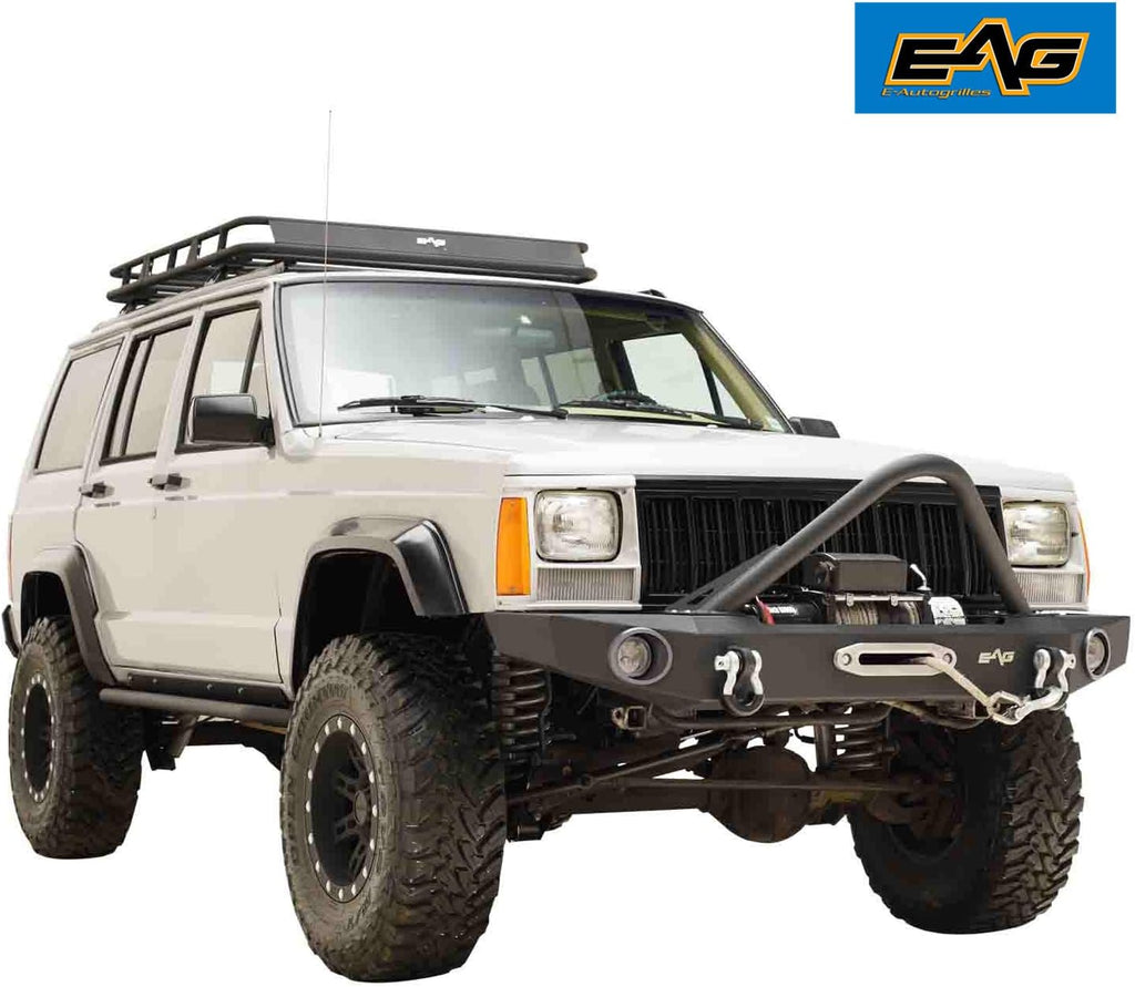 Front Bumper with Tire Carrier for Cherokee XJ J6616