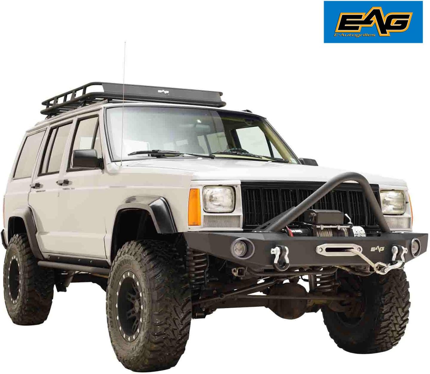 Front Bumper with Tire Carrier for Cherokee XJ J6616