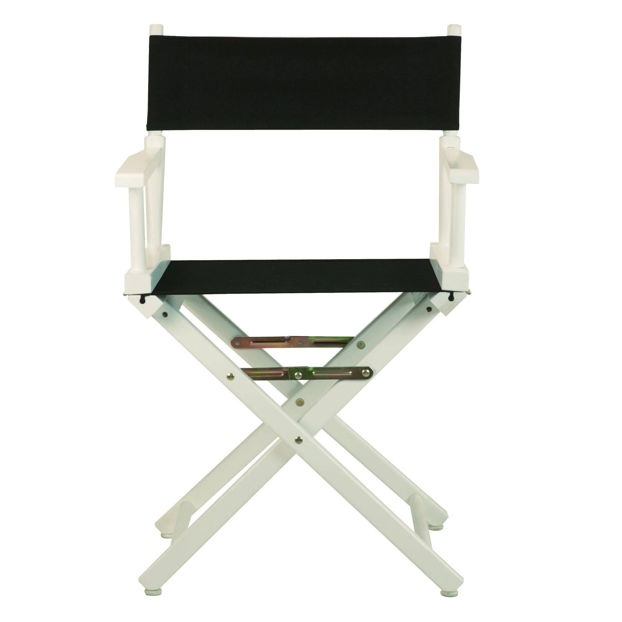 White Frame Lime Green Canvas Director's Chair C73048