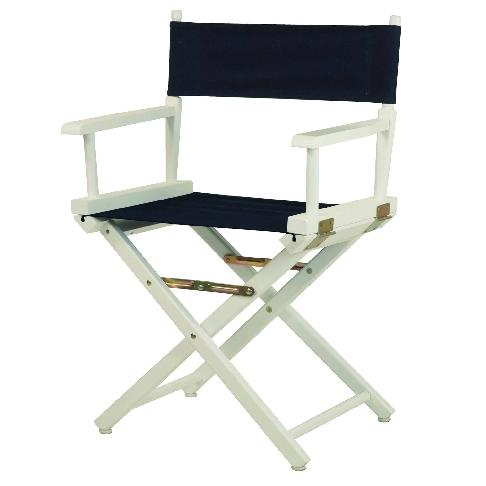White Frame Lime Green Canvas Director's Chair C73048