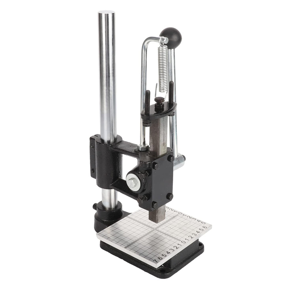 Leather Hole Puncher with Aluminum Plate with Scale Table J6302