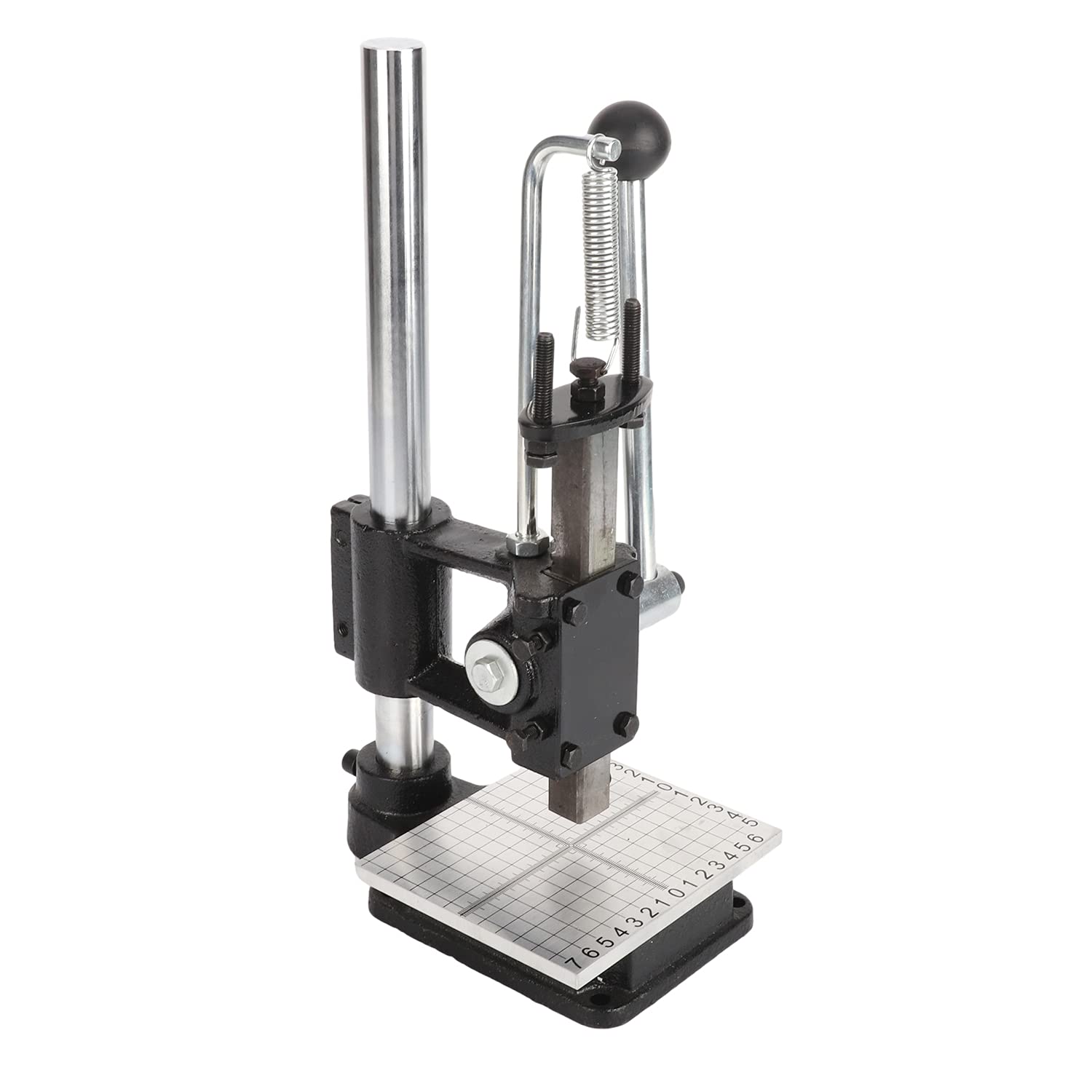 Leather Hole Puncher with Aluminum Plate with Scale Table J6302