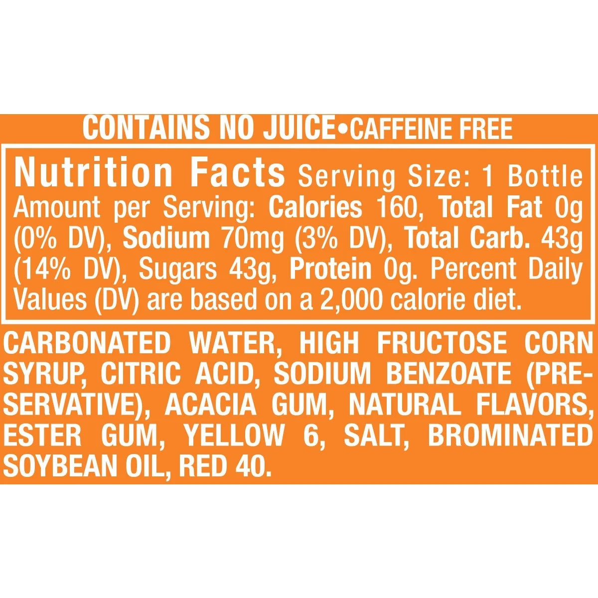 Crush Orange Soda, 12 fl oz, 8 pack T905331