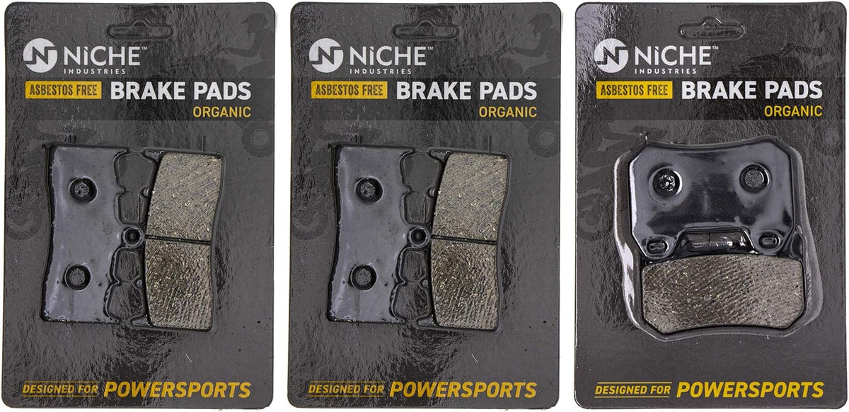 Brake Pad Set Organic Pack of 2 Y167