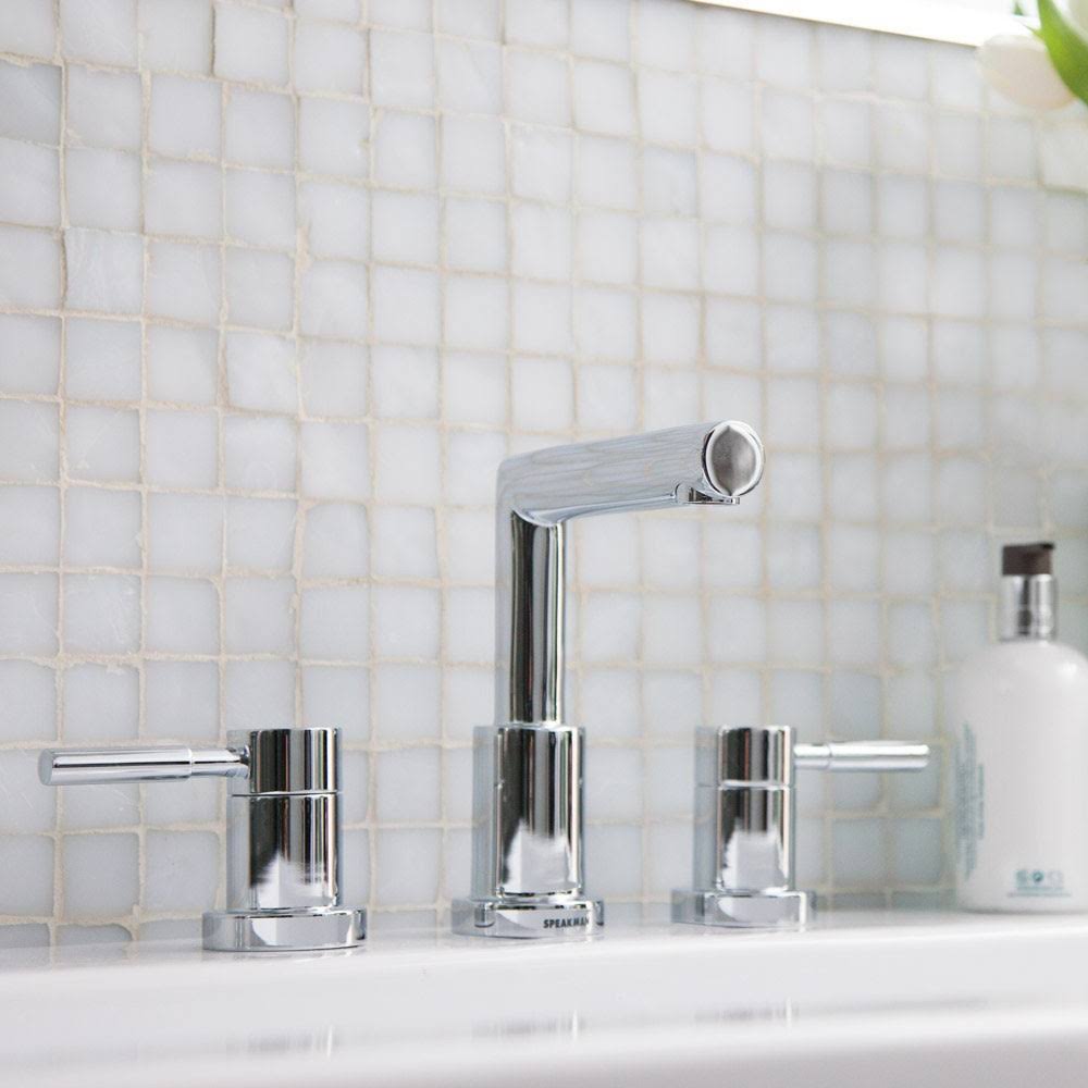 Polished Chrome Neo Widespread Bathroom Faucet H635