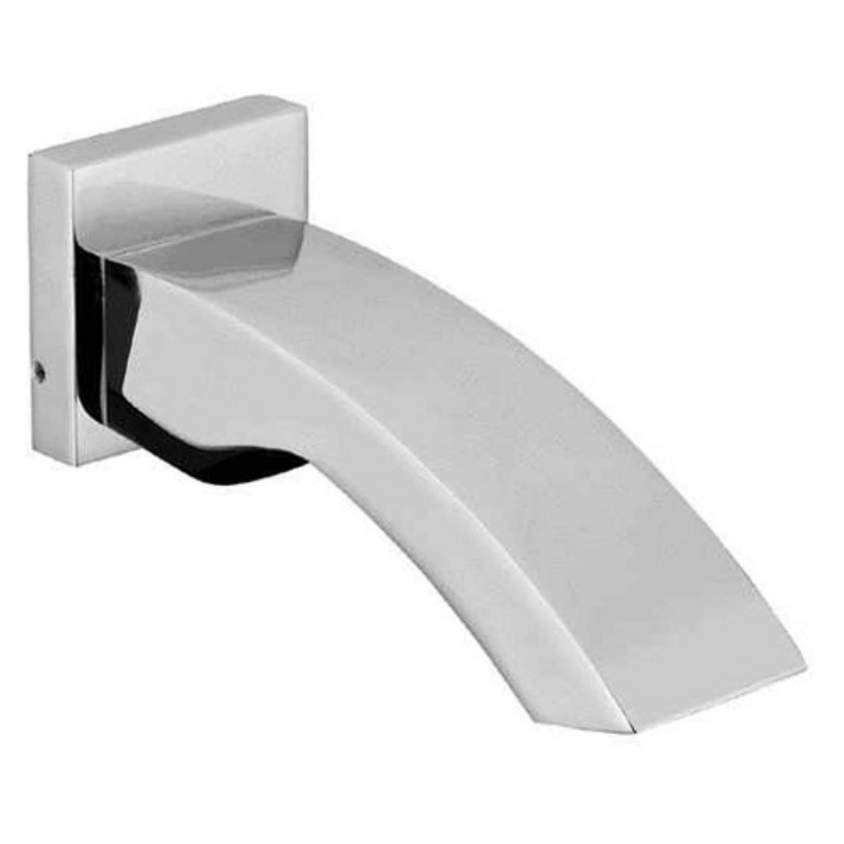 Curved Tub Filler Bathroom Spout Polished Chrome H8369