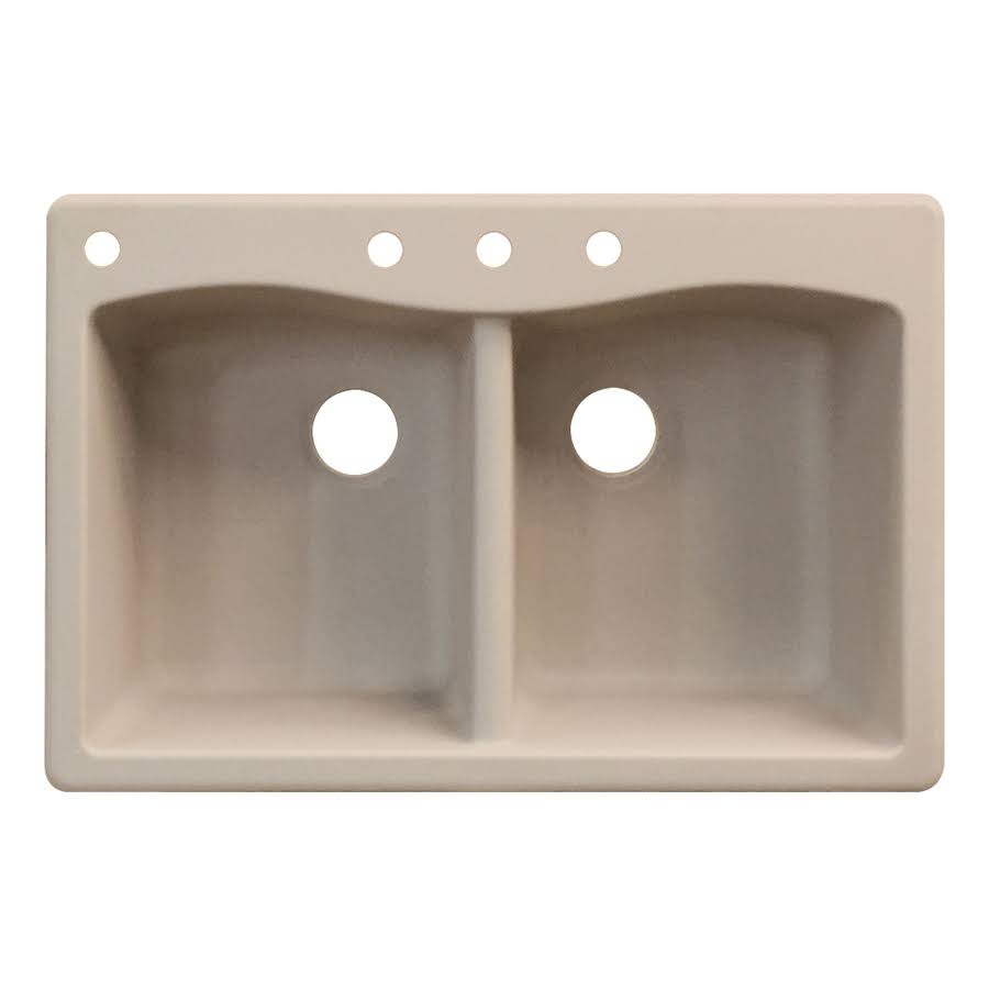 Granite 33-in Drop-In Kitchen Sink D392125
