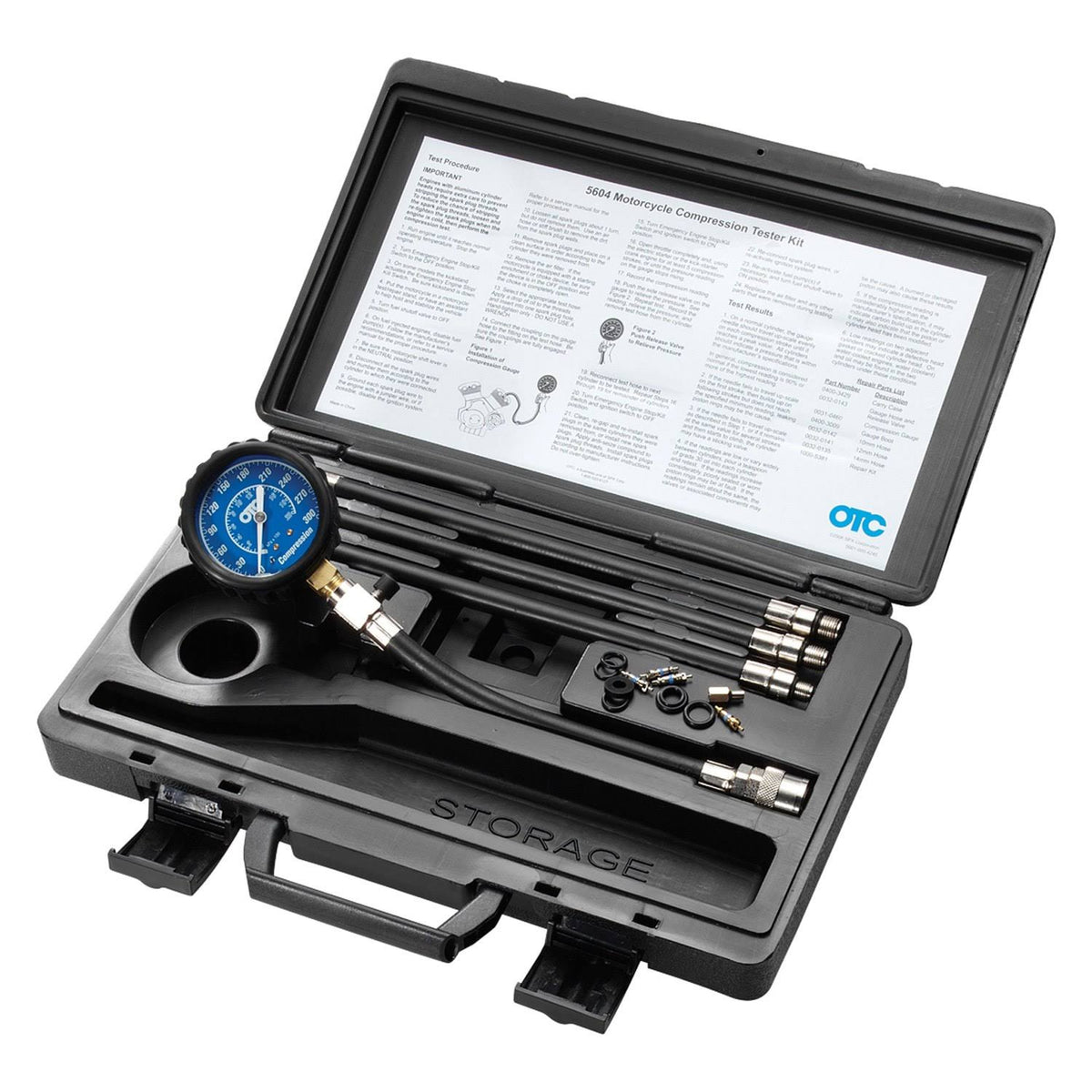 Motorcycle Compression Tester Kit M23348