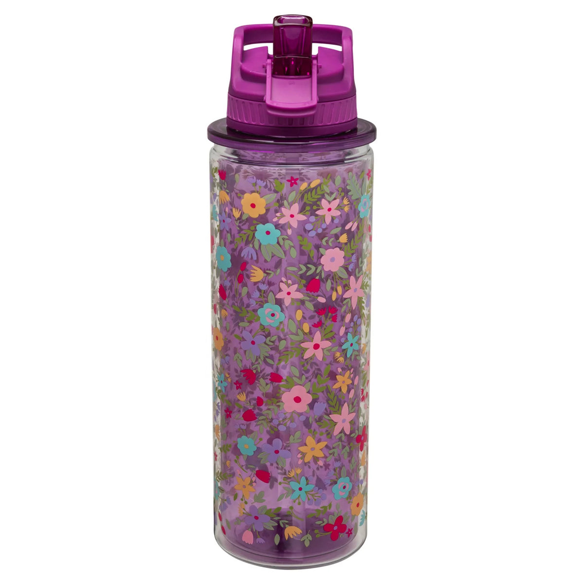 3-Pack 32 oz Double-Wall Insulation Water Bottle with Carry Loop Y212