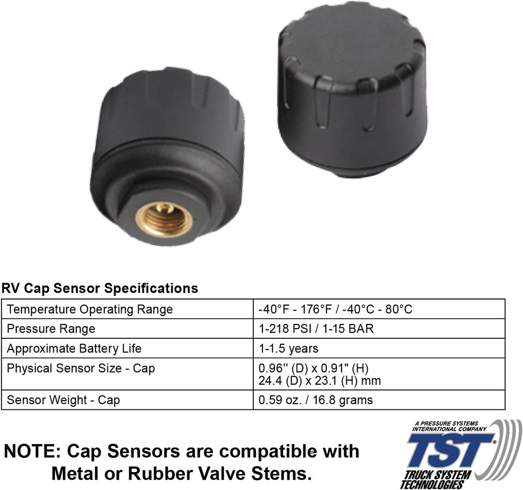 Tpms W/6 Cap Sensors T32280