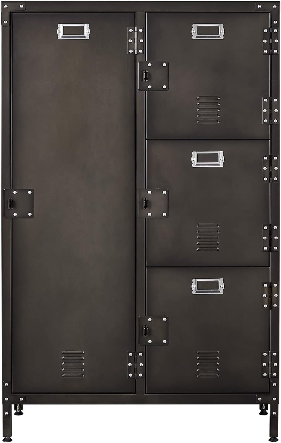 4 Doors Steel Metal Storage Locker Cabinet D167