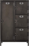 4 Doors Steel Metal Storage Locker Cabinet D167