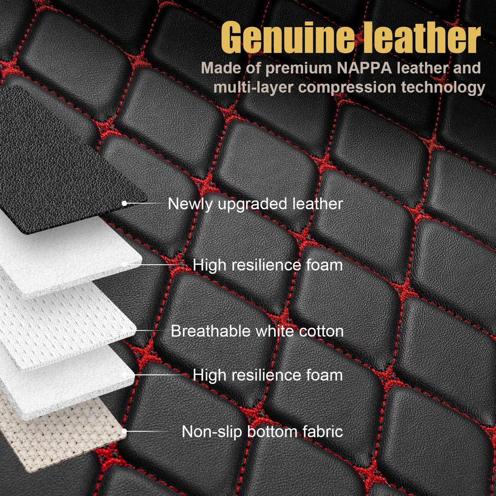 Leather Custom Floor Mats for Toyota Camry D508032