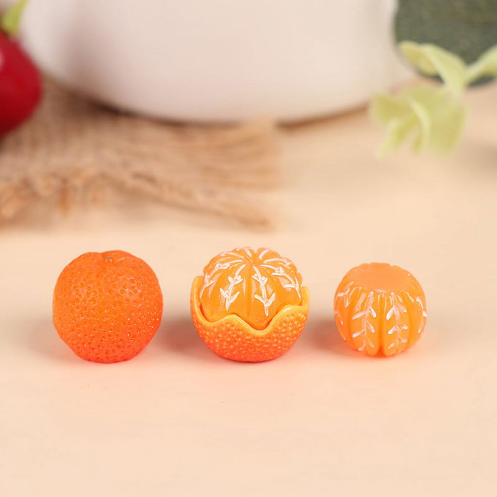 1:12 Dollhouse Mini Orange Model Food Play DIY Kitchen Supermarket decor B57917