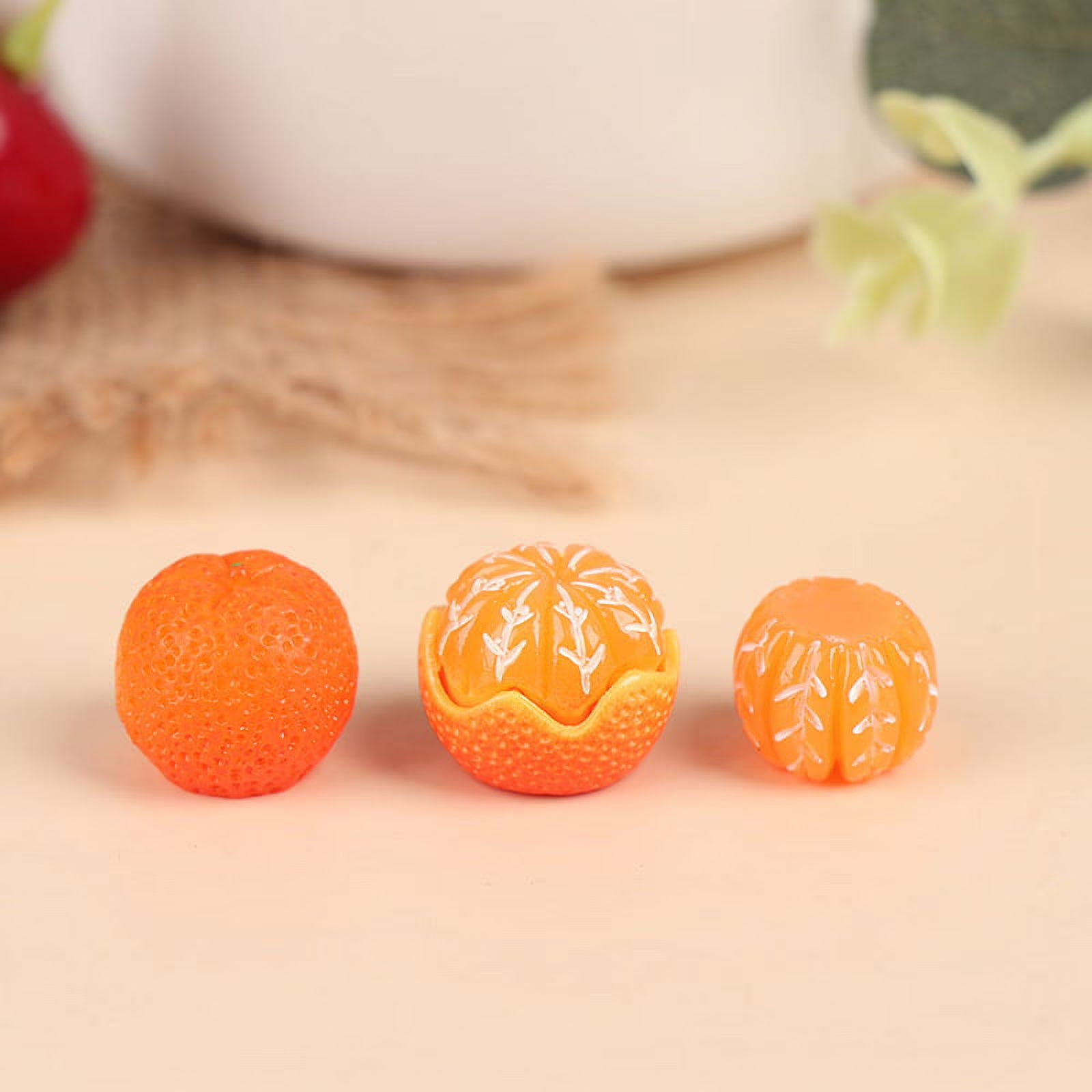 1:12 Dollhouse Mini Orange Model Food Play DIY Kitchen Supermarket decor B57917