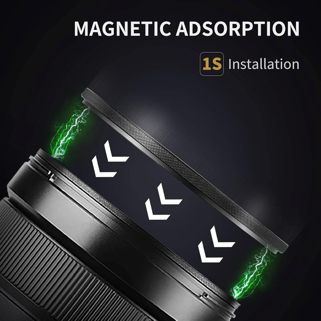 72mm Magnetic Black Soft Diffusion 1/4 Filter with 28 Multi-Layer Coatings J19415