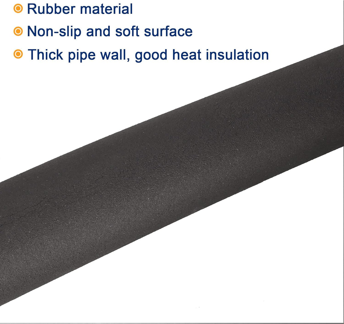 Black Foam Tubing Pack of 2 J572