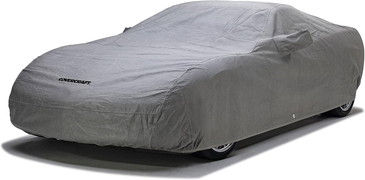 Custom 5-Layer Indoor Car Cover Gray Q7055