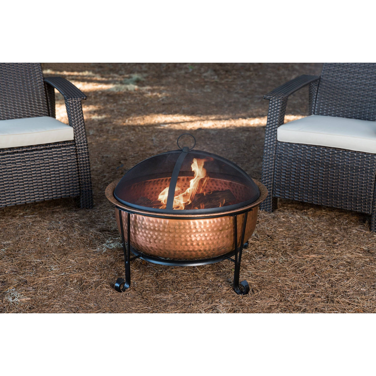 Copper Fire Pit C398