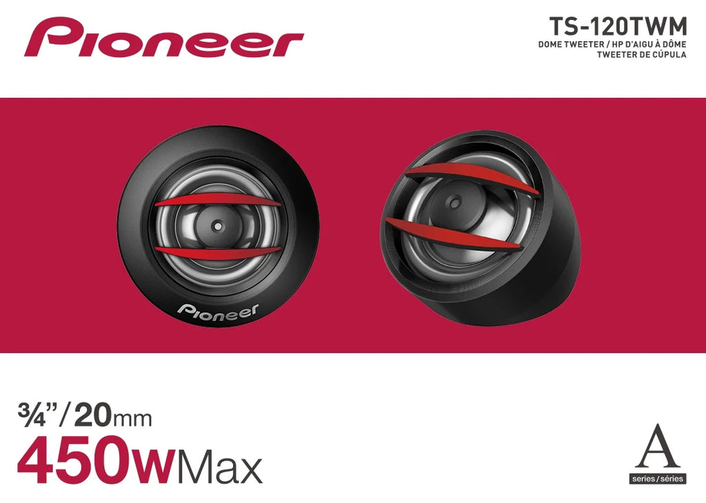 Polyimide Dome Tweeters with Universal Adapters J3474