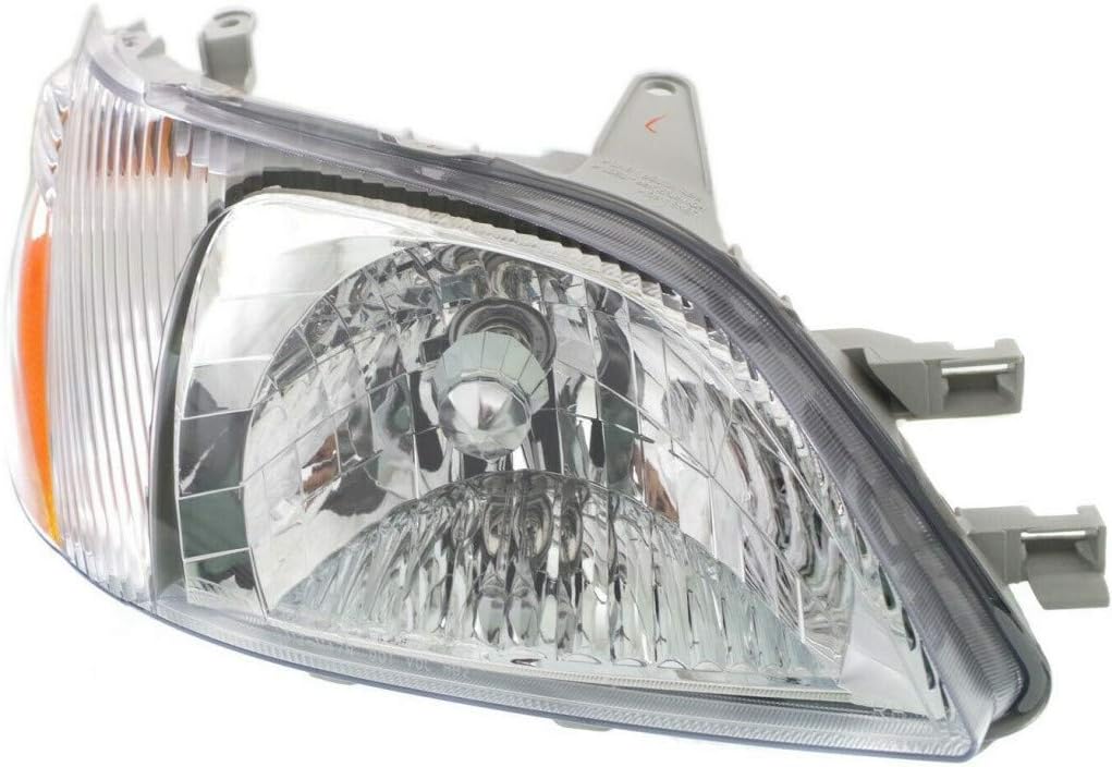 Passenger Side Headlight for Toyota Echo 2000 2001 2002 B1586