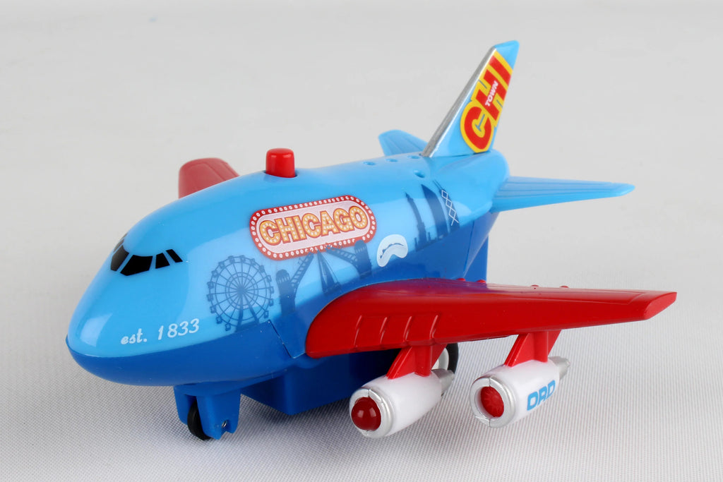 Pullback Toy Airplane with Light & Sound P59764
