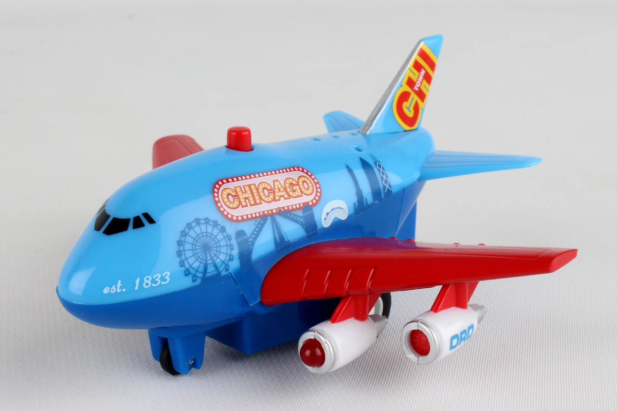 Pullback Toy Airplane with Light & Sound P59764