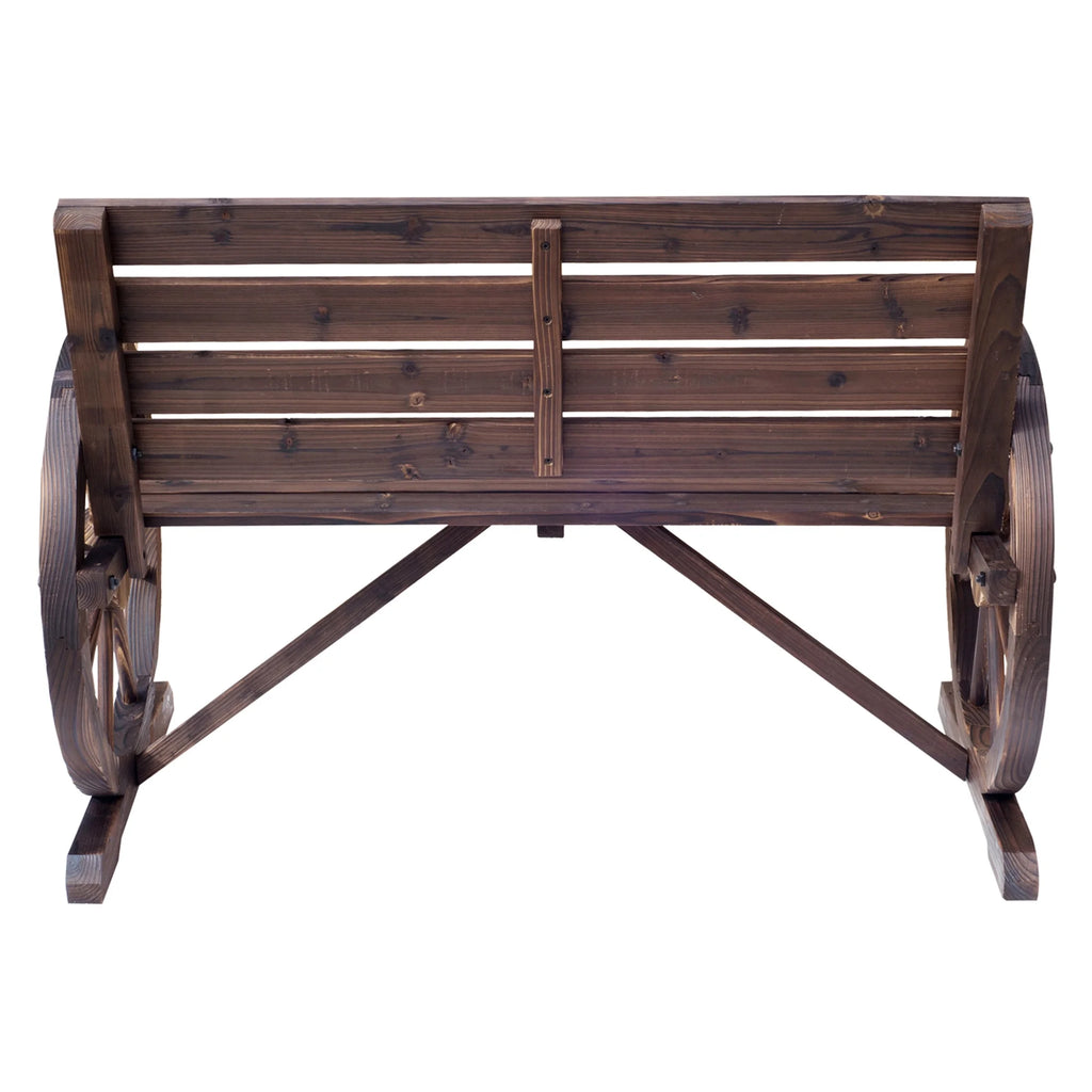 Brown Wood Bench U2341