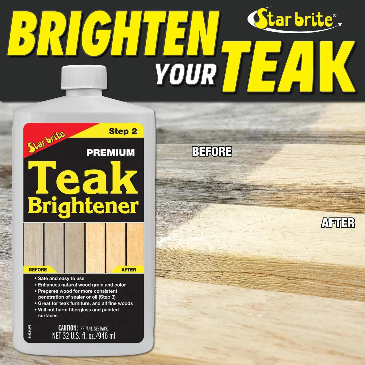 Teak Brightener - 1 Gallon N579