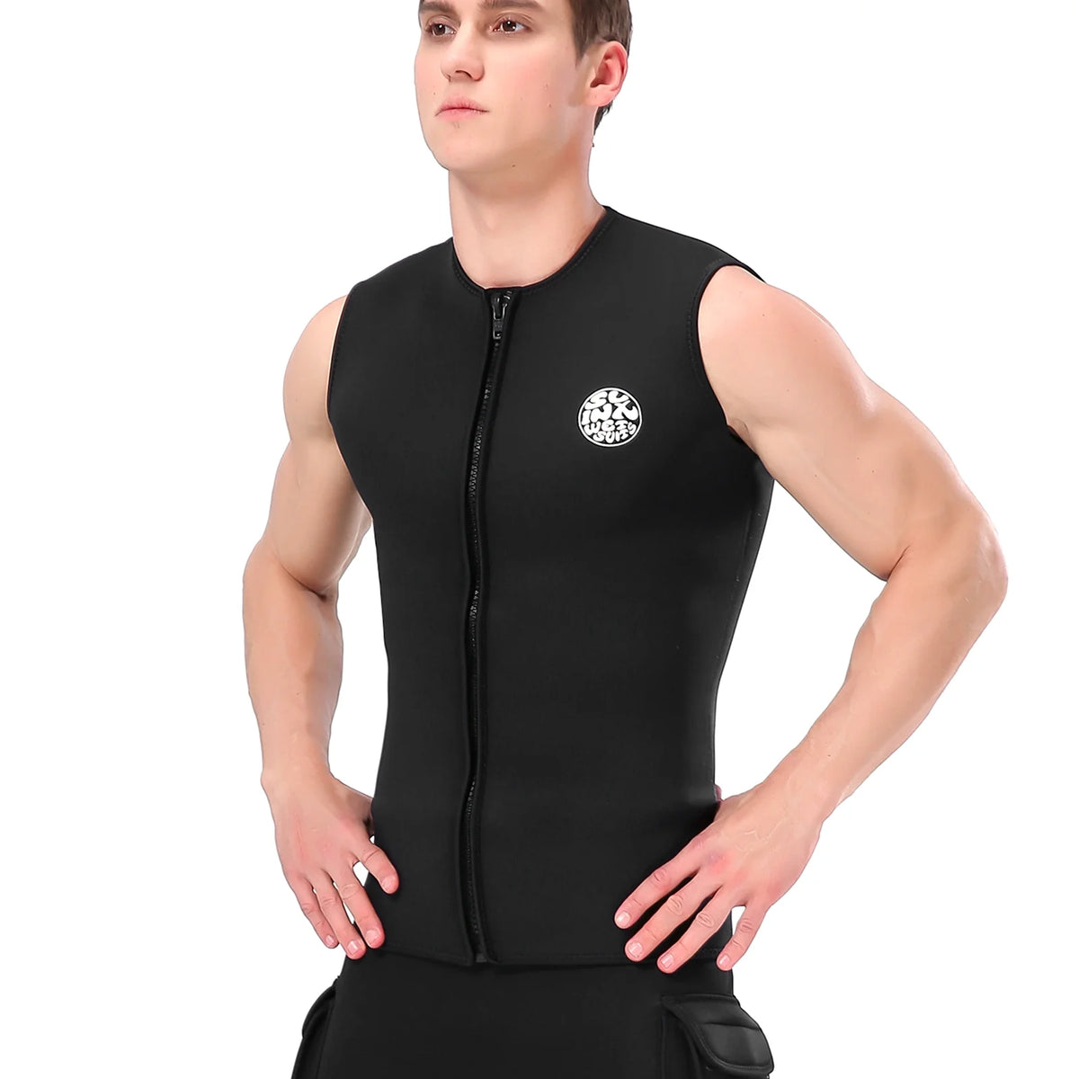 3mm Neoprene Sleeveless Wetsuit Vest M7192