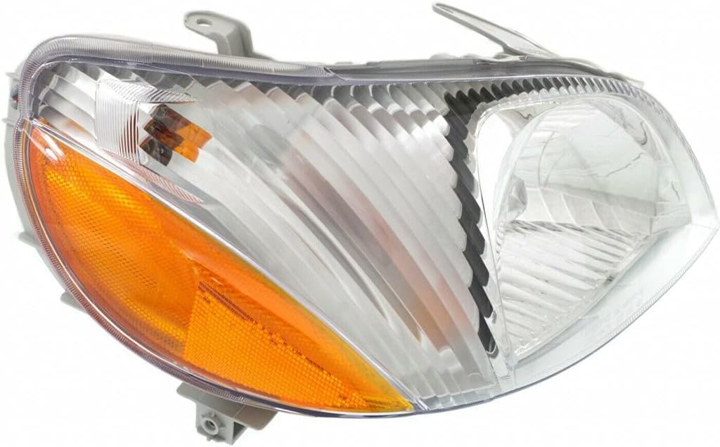 Passenger Side Headlight for Toyota Echo 2000 2001 2002 B1586