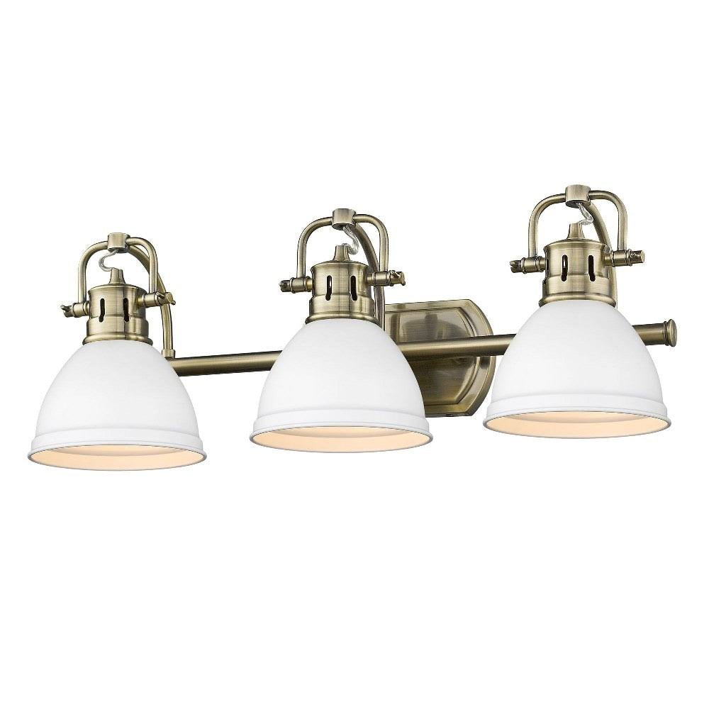 Matte Black 3 Light Bath Vanity H5069