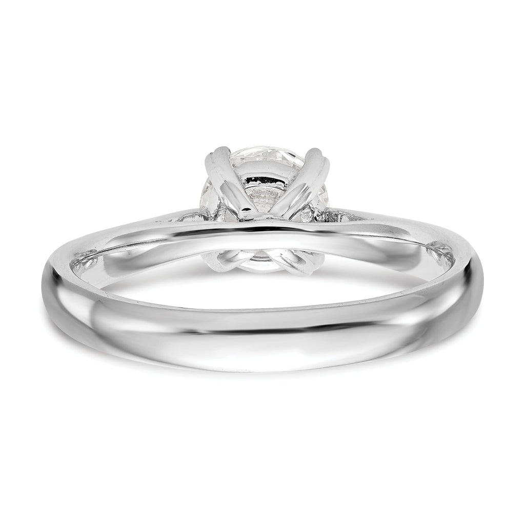 14k White Gold Solitaire Engagement Ring B2929