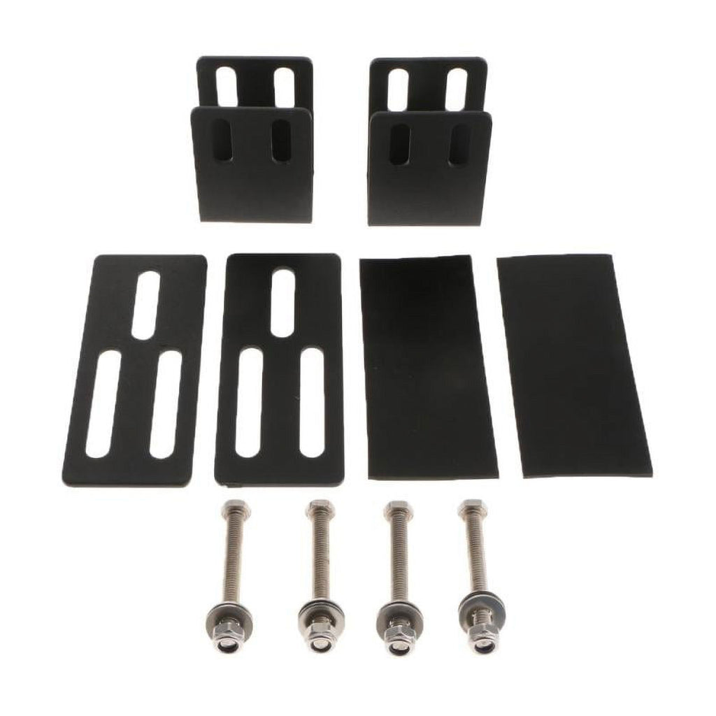 Car Roof Rack LED Work Light Bar Bracket Holder Bumper Mount Kit H70081
