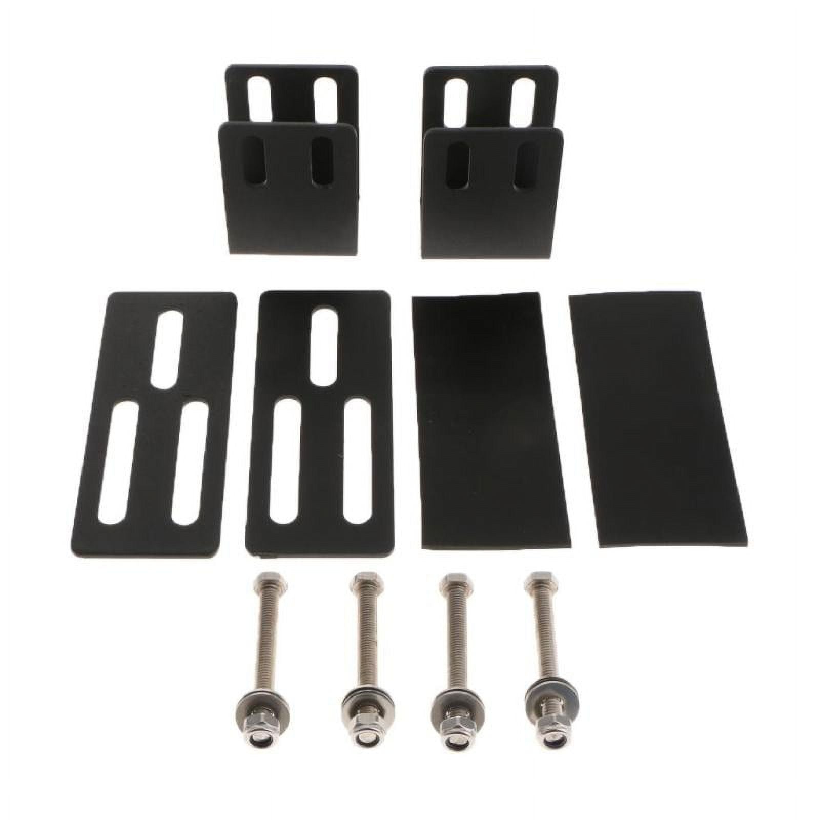 Car Roof Rack LED Work Light Bar Bracket Holder Bumper Mount Kit H70081