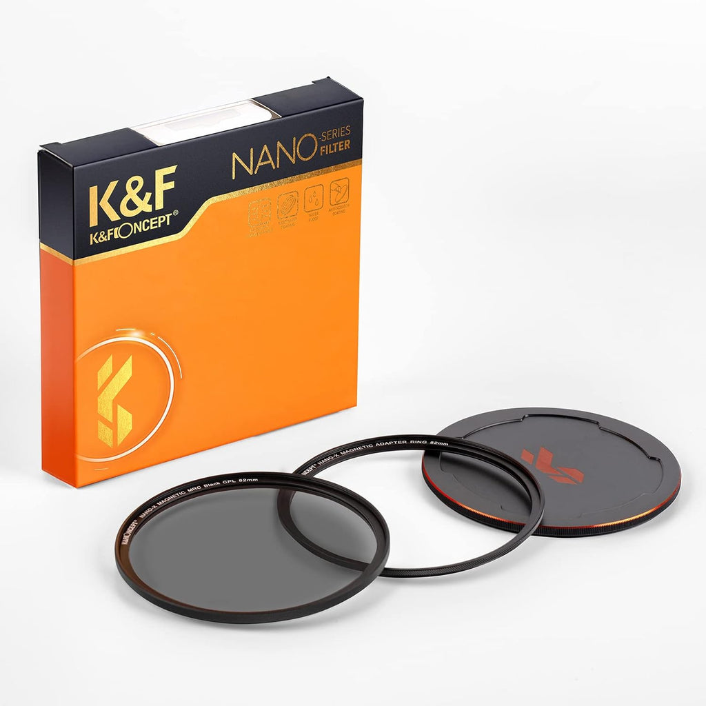 82mm Circular Polarizing Filter Kit with Adapter Ring and Lens Cap S156