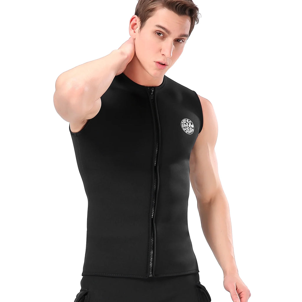 3mm Neoprene Sleeveless Wetsuit Vest M7192