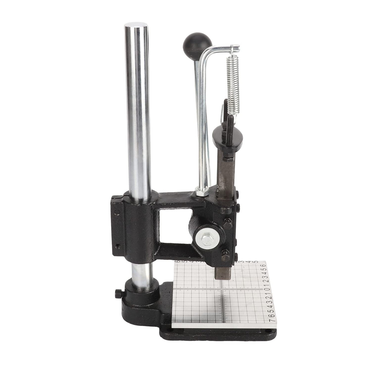 Leather Hole Puncher with Aluminum Plate with Scale Table J6302