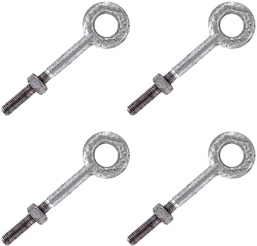 Galvanized Steel Eye Bolts 3/4 x 10 Pack of 2 W921