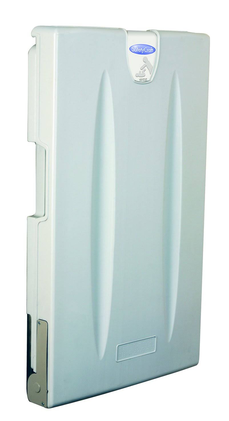 Light Gray Wall Mounted Baby Changing Station A38301