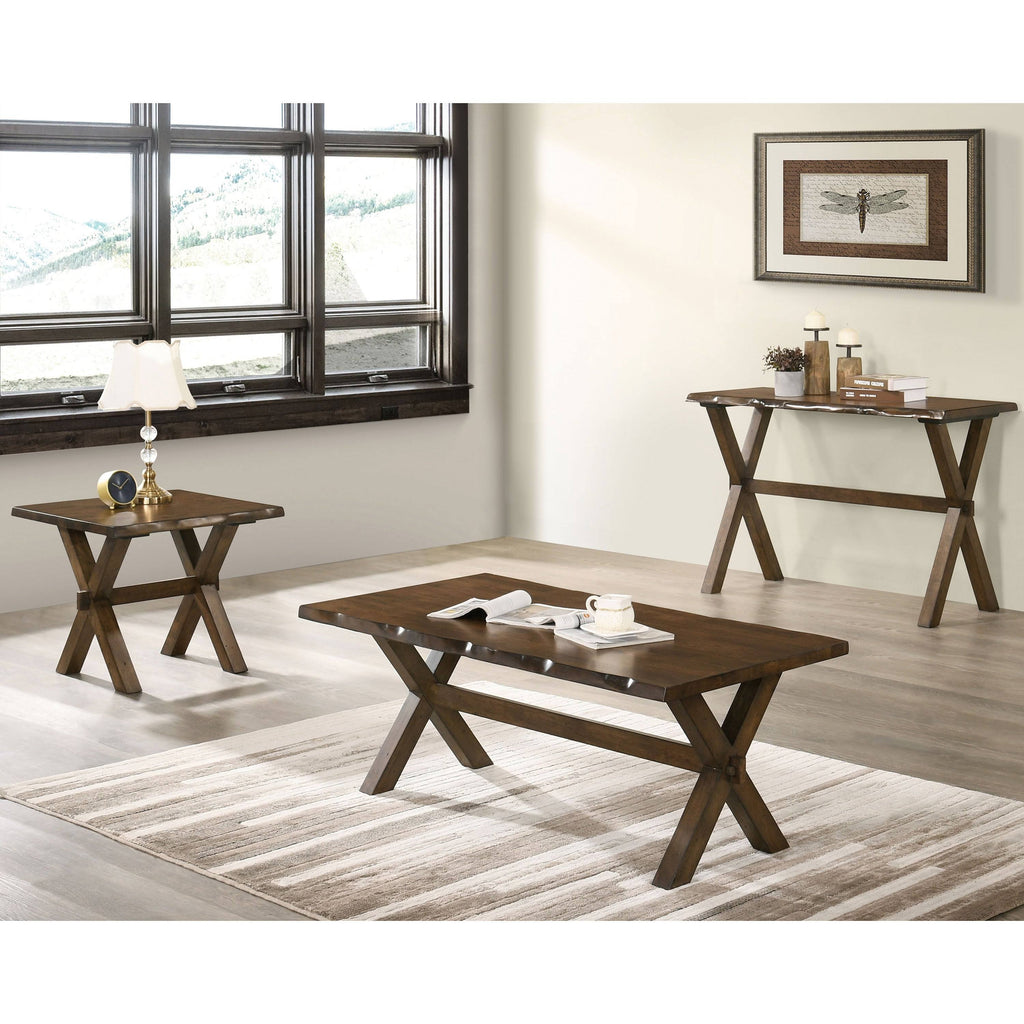 Walnut Solid Wood End Table O58267