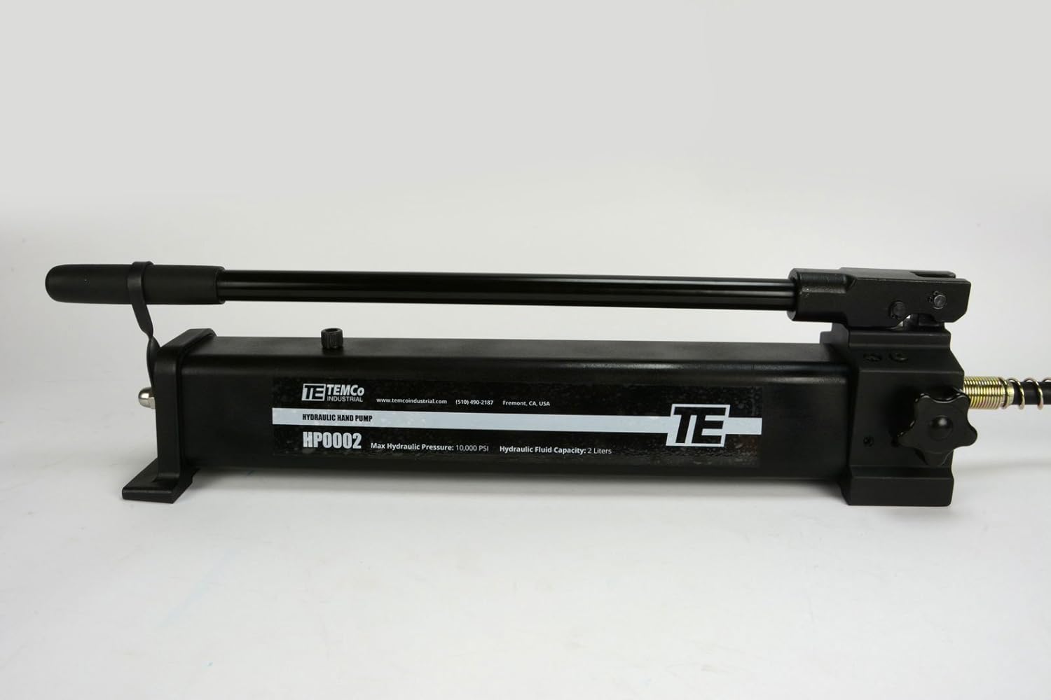 Manual Hand Hydraulic Power Pack Pump 2 Stage 10k psi 122 Cubic in Capacity N6272