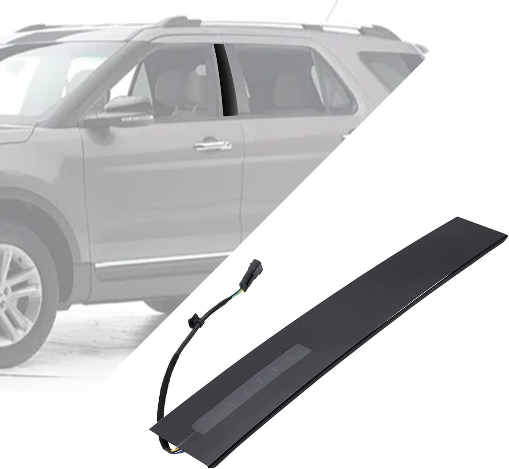 B Pillar Molding Trim with Door Entry Keypad, Driver Front Left Outer LH Side C79413