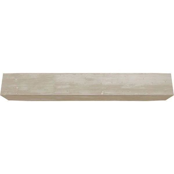 White 3-Sided Faux Wood Ceiling Beam H60091