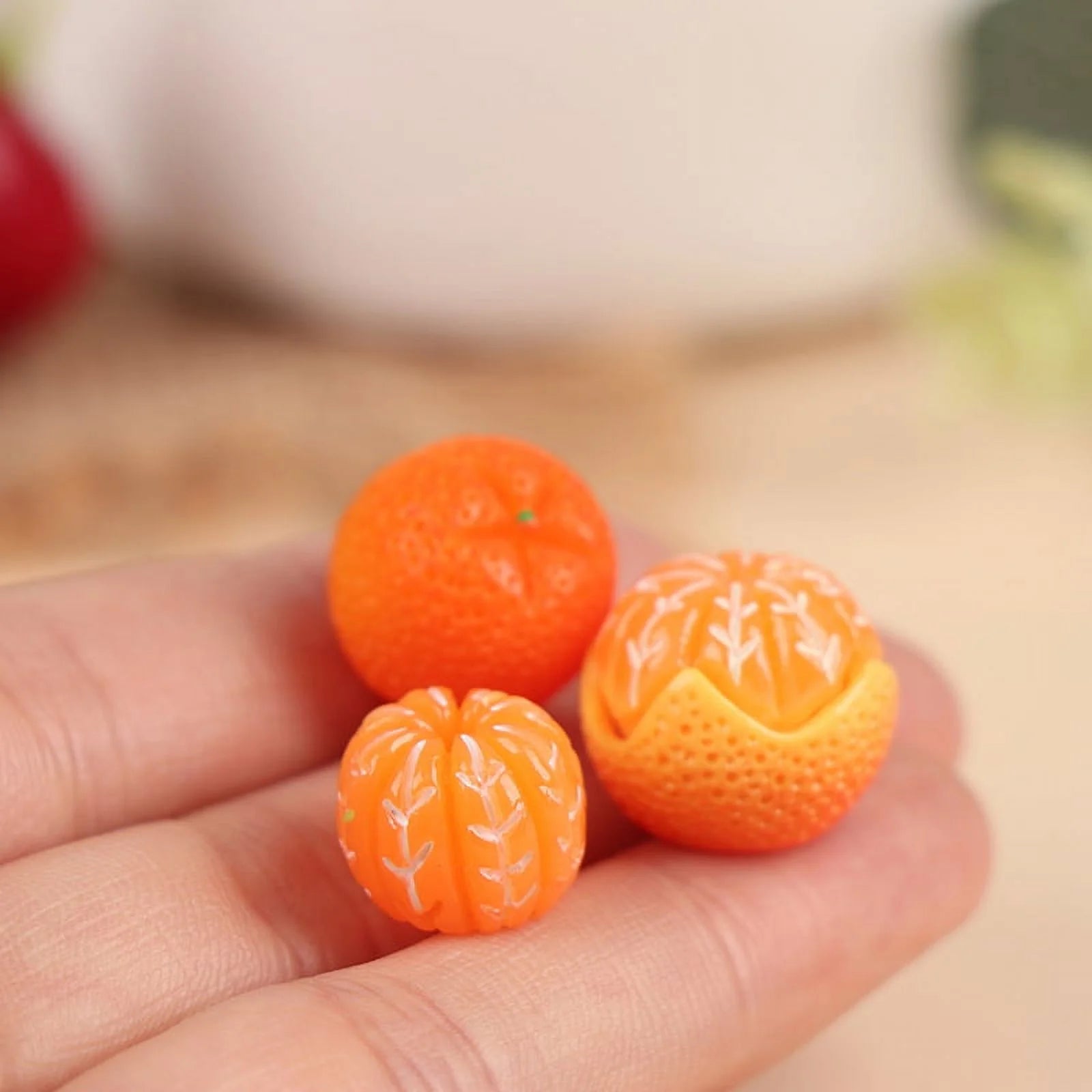 1:12 Dollhouse Mini Orange Model Food Play DIY Kitchen Supermarket decor B57917