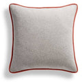Thurmond Marine Blue Light Gray Tomato Piping F345839