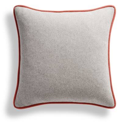 Thurmond Marine Blue Light Gray Tomato Piping F345839
