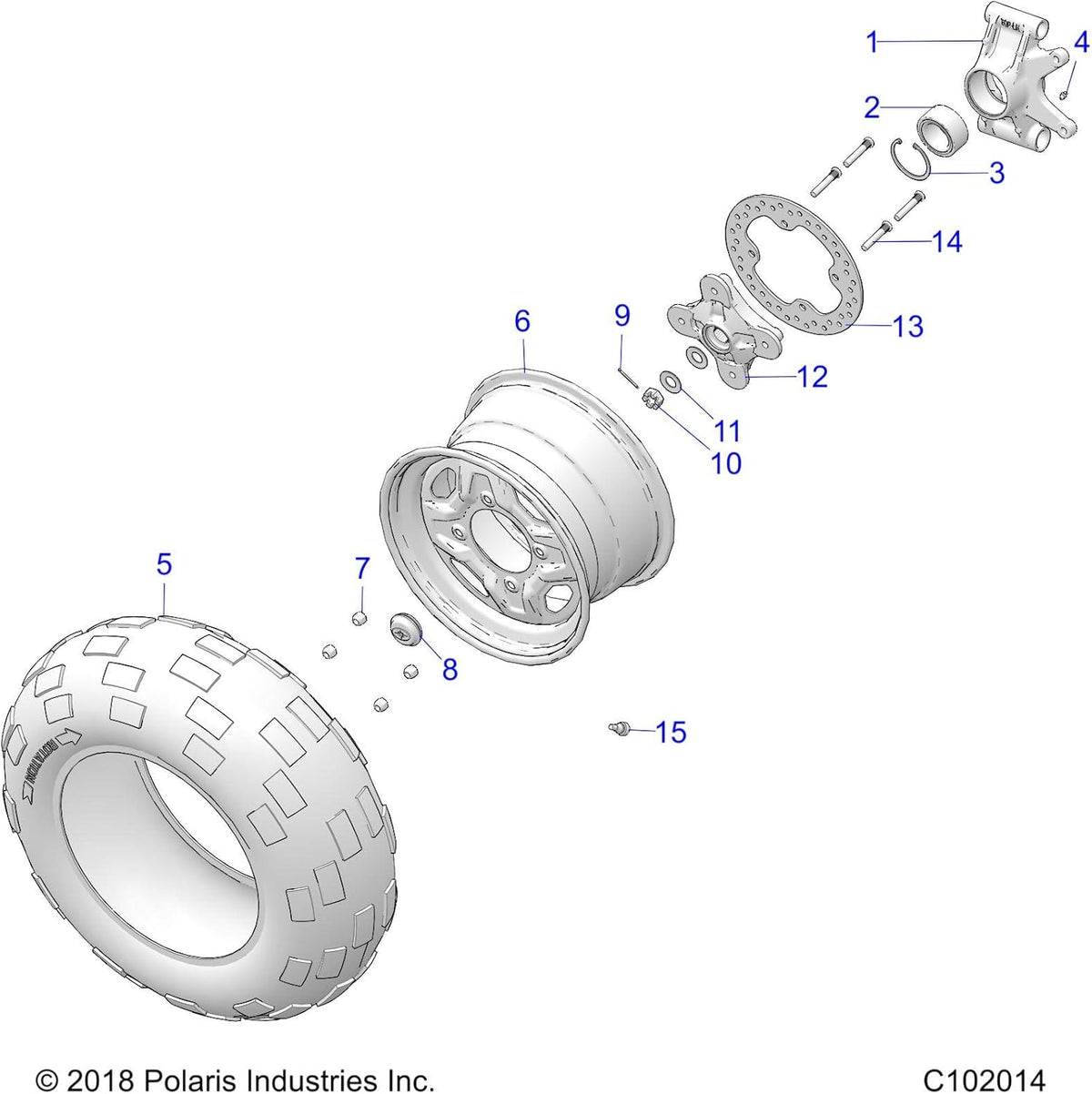 26X10 14 Tire S8477