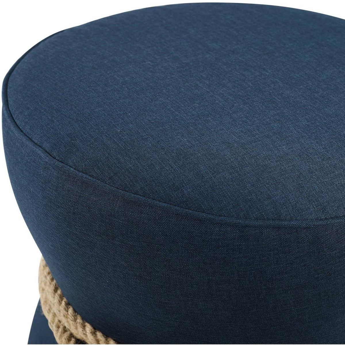 Red Fabric Ottoman P27635